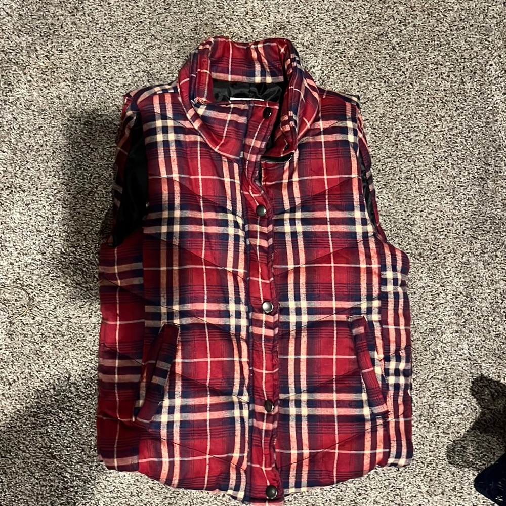 Trim and Go Flannel Vest